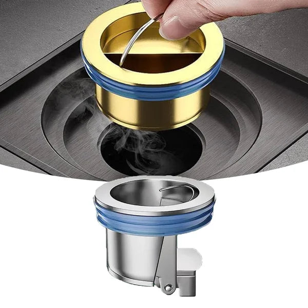 đ„ LAST DAY -BUY 2 GET 1 FREE đ„ Downspout Universal Brass Floor Drain Core Anti-Odor Deodorizer