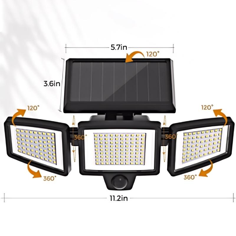 Solar Outdoor Light with Remote Control
