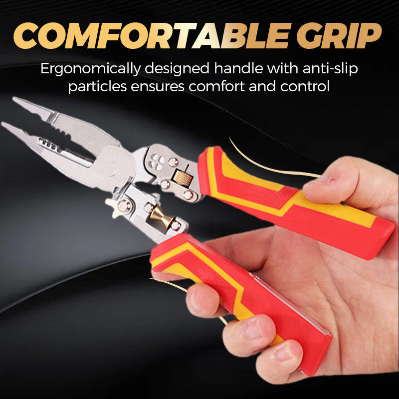 🔥Hot Sale🔥8-In-1 Wire Stripper with Voltage Tester