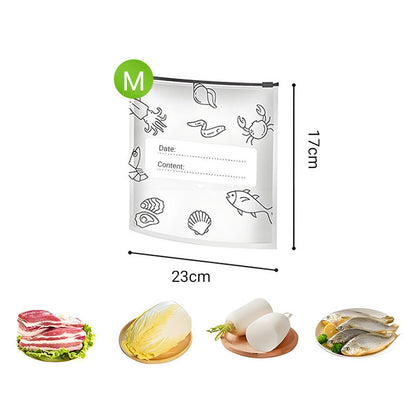 🍗Buy 2 Get 1 Free 🥦Reusable Aluminum Foil Sealable Storage Bags