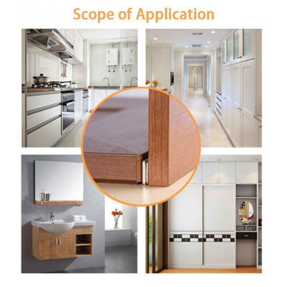 Magnetic Door Closer Without Perforations