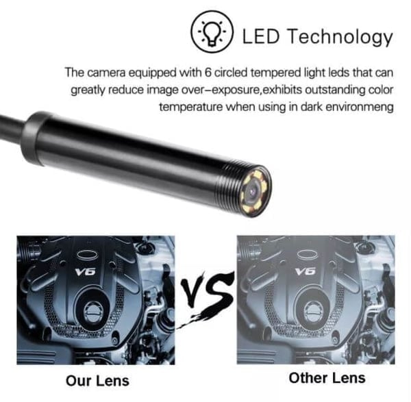 🔥Hot Sale-Waterproof Endoscope ( Universal across all platforms )