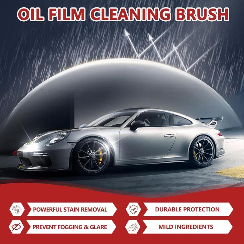 😎Buy 2 Get 1 Free💦Auto Glass Side Window Oil Film Removal Cleaner💪