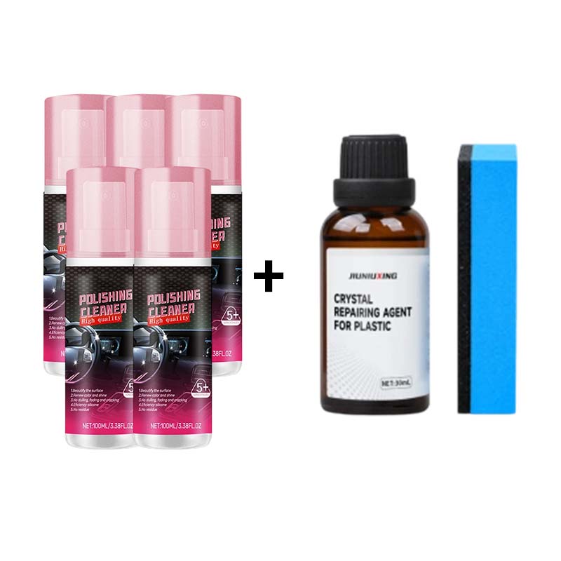🔥Buy More Save More🔥Instant Shine & Protection Car Interior Polisher🚗