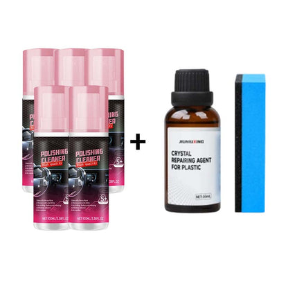 🔥Buy More Save More🔥Instant Shine & Protection Car Interior Polisher🚗
