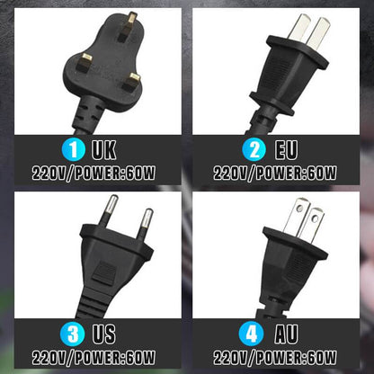 Adjustable Temperature Soldering Iron Wire Set