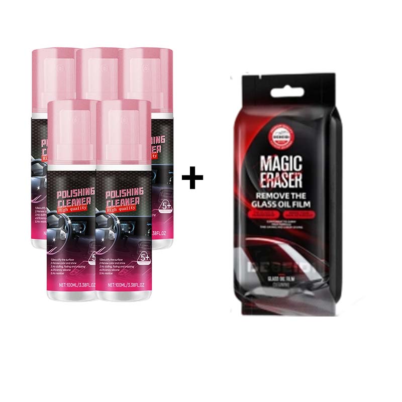 🔥Buy More Save More🔥Instant Shine & Protection Car Interior Polisher🚗