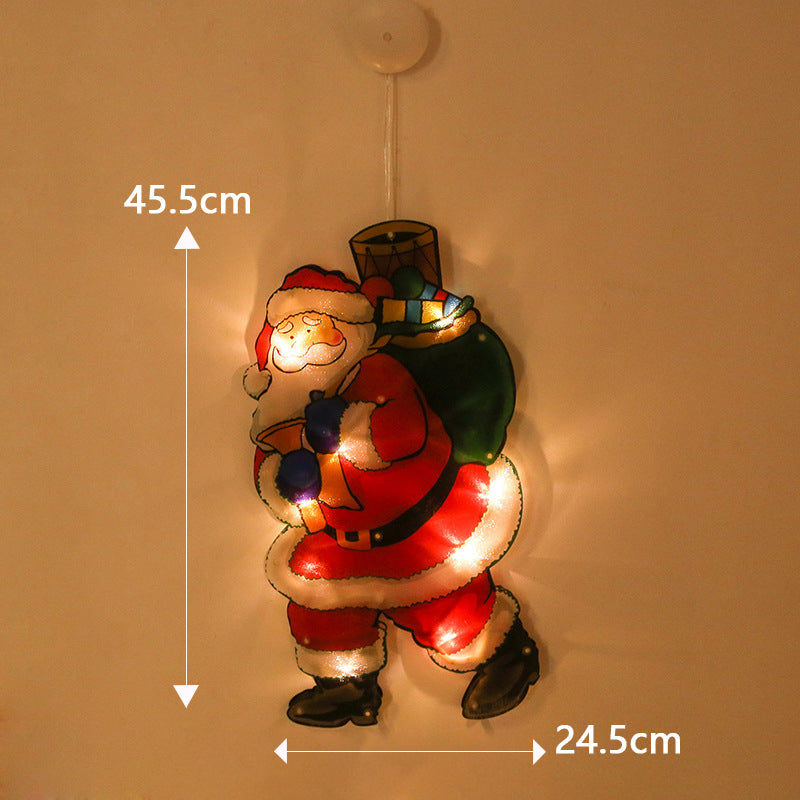 ⛄Christmas Pre-Sale 50% OFF🎄 Christmas Window Hanging Lights💡