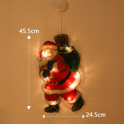 ⛄Christmas Pre-Sale 50% OFF🎄 Christmas Window Hanging Lights💡