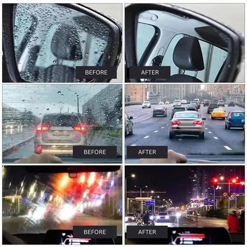 😎Buy 2 Get 1 Free💦Auto Glass Side Window Oil Film Removal Cleaner💪