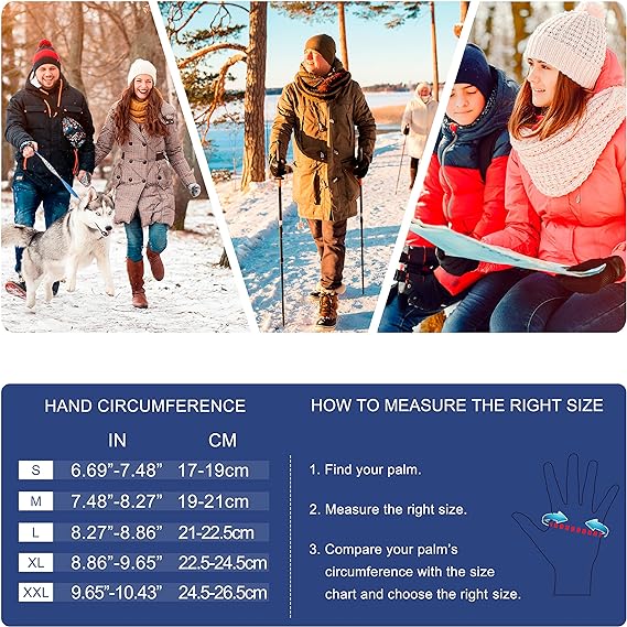 Winter Touchscreen Warm Gloves