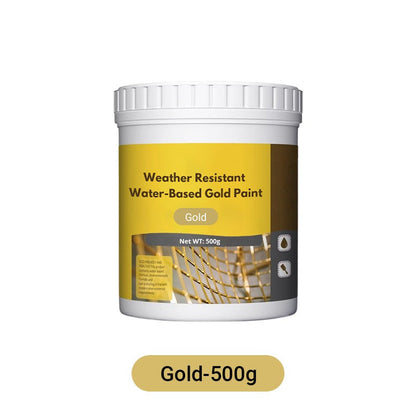 ⏳Limited-time 50% off⏰Weather Resistant Water-based Gold Paint💛
