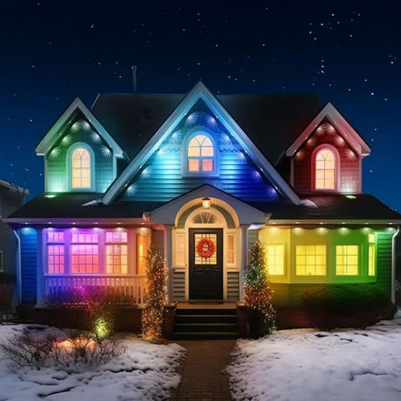 🎅Christmas Sale-Up to 50% OFF🎁🏡🌳 Slimme Waterdichte LED Strip Licht – Binnen & Buiten, Persoonlijke Kleur Effecten, IP65 Waterdicht & Makkelijke Installatie (Perfect voor Feest Decoratie)!