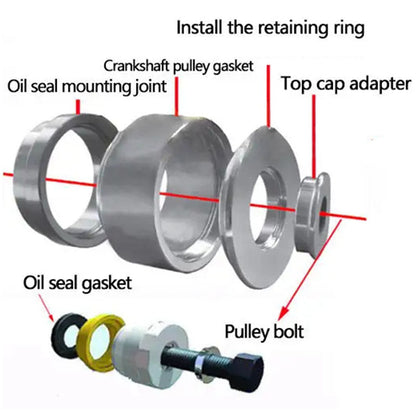 🔥50% off 🛠️ Portable Cam and Crankshaft Seal Removal Tool Kit