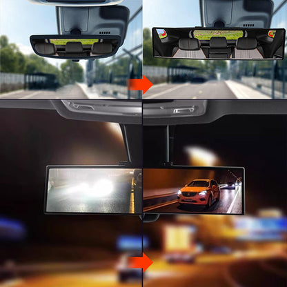 🚗 Wide Car Curved Rear-view Mirror