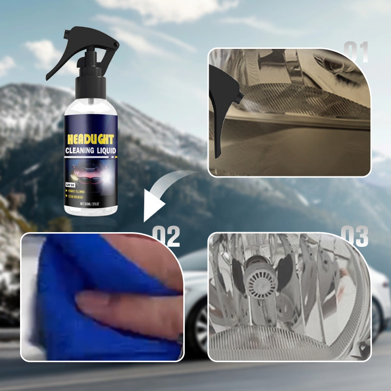 🔥Hot sale 50% discount!!✨Car headlight cleaning and restoration product