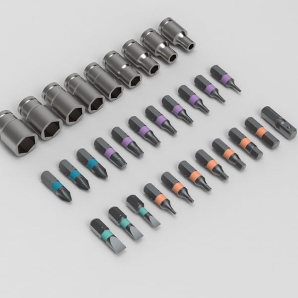 💥Hot Sale 60% Off⏳24-in-1 Multi-Purpose Ratchet Screwdriver Set