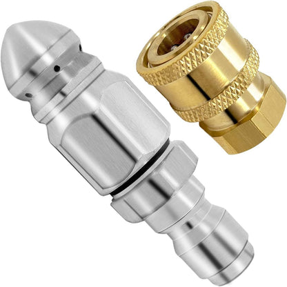 💝50% OFF💝Powerful Pipe Cleaning and Unclogging Nozzle💥