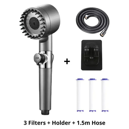 🚿Multifunctional high-pressure shower head set