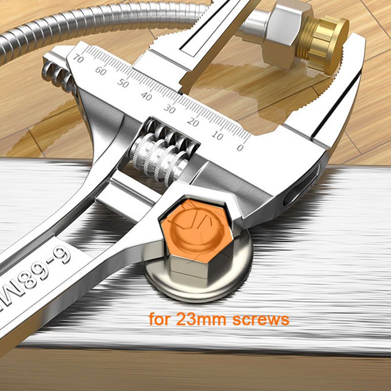 ⏳Christmas Special Offer💥Reversible sink wrench with 6-68mm jaw opening