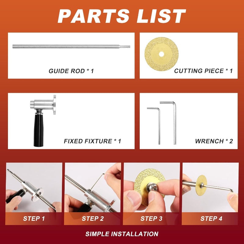 PVC Pipe Inside Cutter with Cutting Wheel