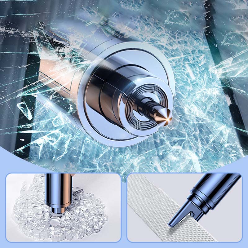 🔥Emergency Car Window Breaker Seatbelt Cutter Tool