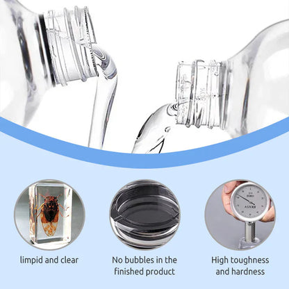 Epoxy Resin AB Glue - Transparent Drip Adhesive, Unlimited Creativity!