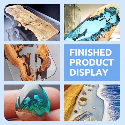 Epoxy Resin AB Glue - Transparent Drip Adhesive, Unlimited Creativity!