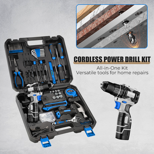 Cordless Power Drill Kit