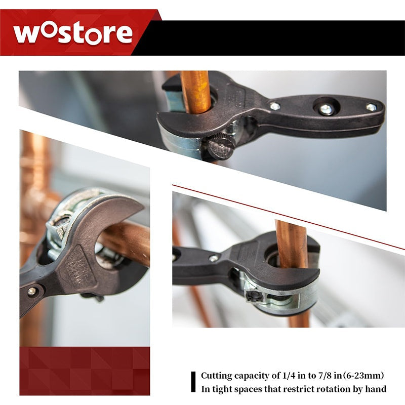 🔥 LAST DAY PROMOTION - 50%OFF 🔥 3-Piece Ratcheting Tubing Cutter Set