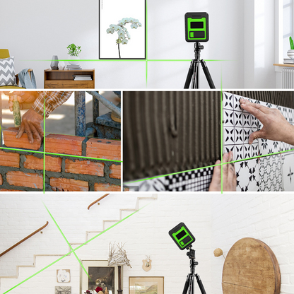 📐50% OFF NOW!🔦Mini Cross Line High Precision Laser Level – Self-Leveling, Vertical/Horizontal Lines & Compact Design 🔧