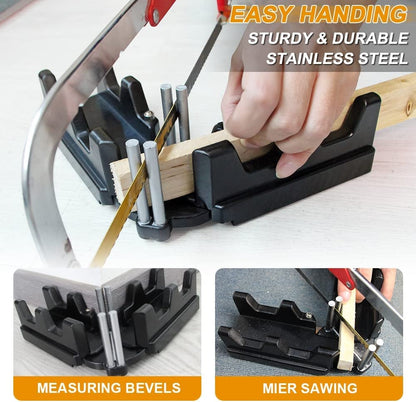 🔥Limited stock available 50% OFF🔥2-in-1 Measuring and Miter Saw Tool