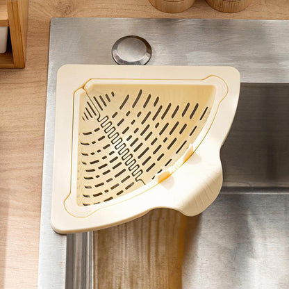 Magnetic Suction Space-Saving Corner Sink Strainer
