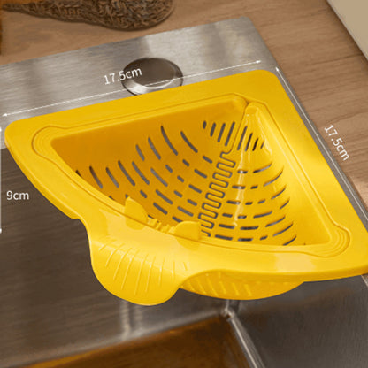 Magnetic Suction Space-Saving Corner Sink Strainer