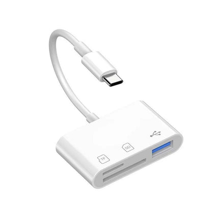 🔌 49% OFF NOW! 📱 5-in-1 Reader for Android – Dual USB-C Adapter, Fast Charging & Data Sync ⚡