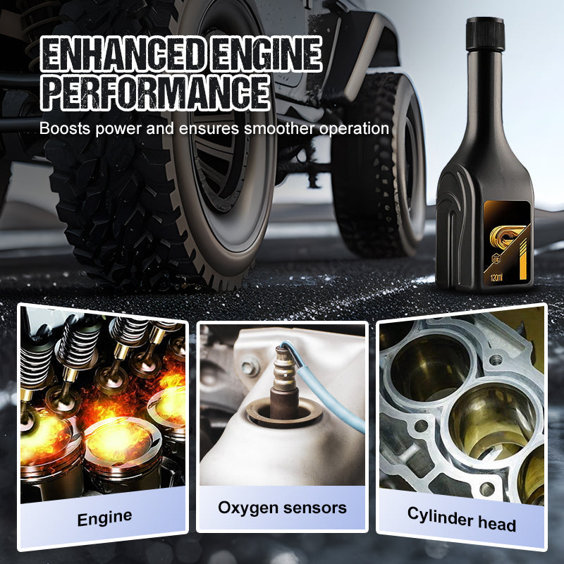 🔥Last day of the limited-time 50% off sale!🔥Multi-Functional Fuel System Cleaner for Cars