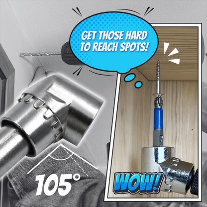 🔥Black Friday Mega Deal – 50% off🔥105 Degree Right Angle Drill Adapter