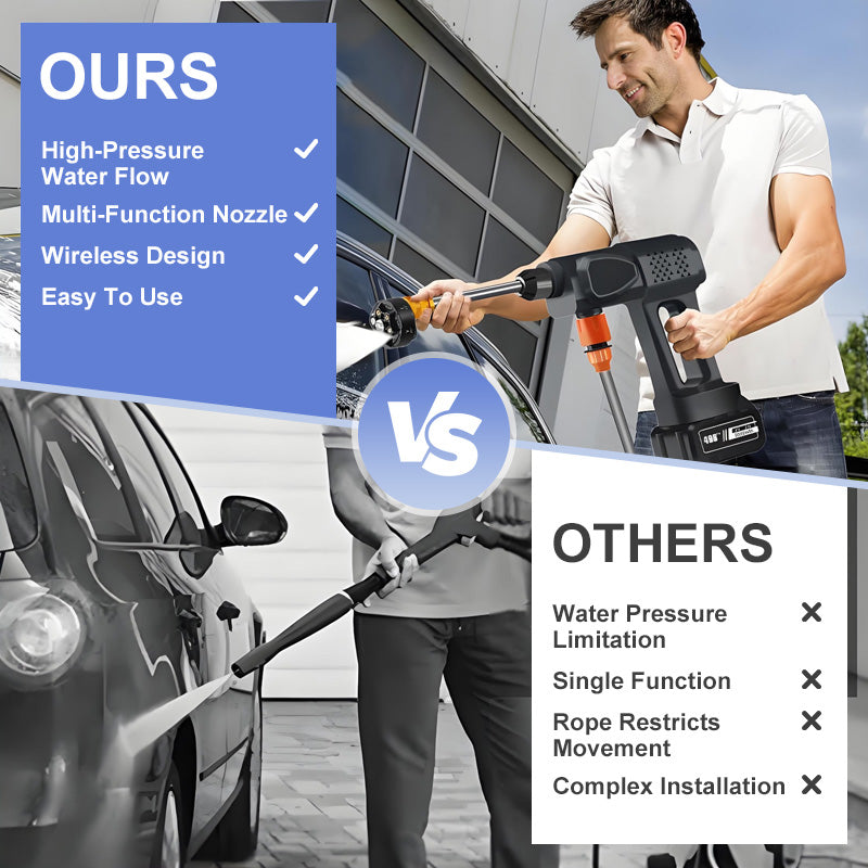 📢📢54%  OFF !! ⏰Multi-Purpose Portable Car Wash Machine