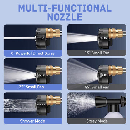 📢📢54%  OFF !! ⏰Multi-Purpose Portable Car Wash Machine