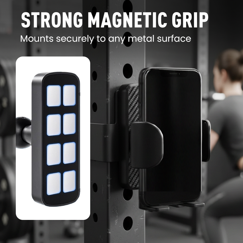 360° Rotatable Magnetic Phone Holder for Gym