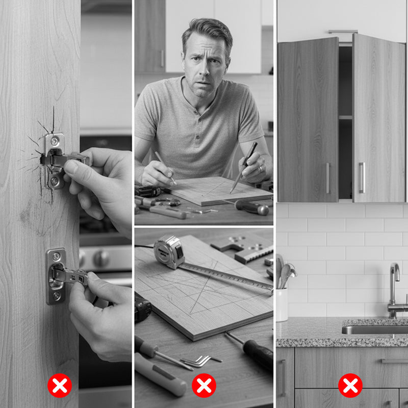 🥳2026 HOT SALE🥳💞50K+ SOLD!💥Magnetic Concealed Hinge Jig Kit