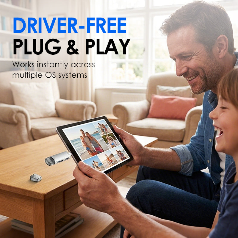 6-in-1 USB 3.0 OTG Card Reader