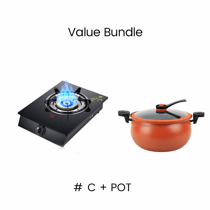 ⏰🎁Portable Gas Stove with Single Burner🔥