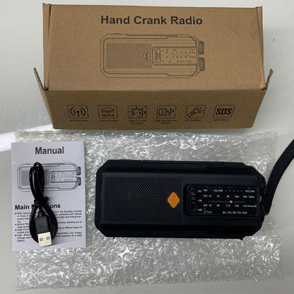 📢📢49%  OFF !! ⏰Solar Hand-Crank Emergency Weather Radio
